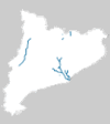 Situació de les línies de FGC a Catalunya